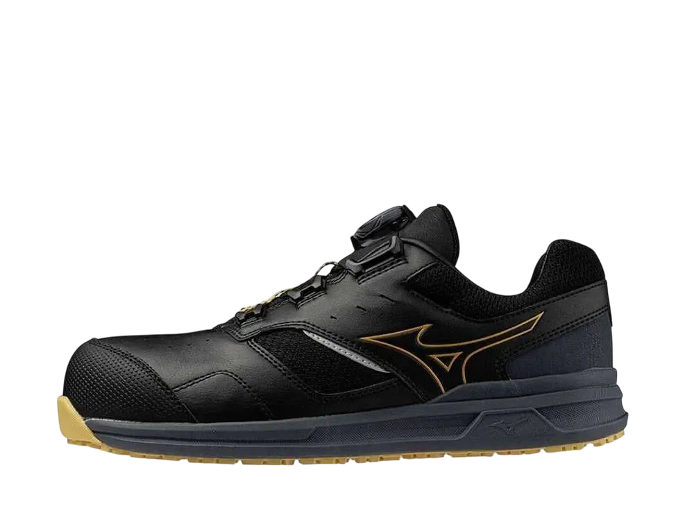 ミズノ オールマイティ LS2 51L ワイド ボア "ブラック/ゴールド"