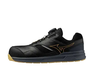 ミズノ オールマイティ LS2 51L ワイド ボア "ブラック/ゴールド"