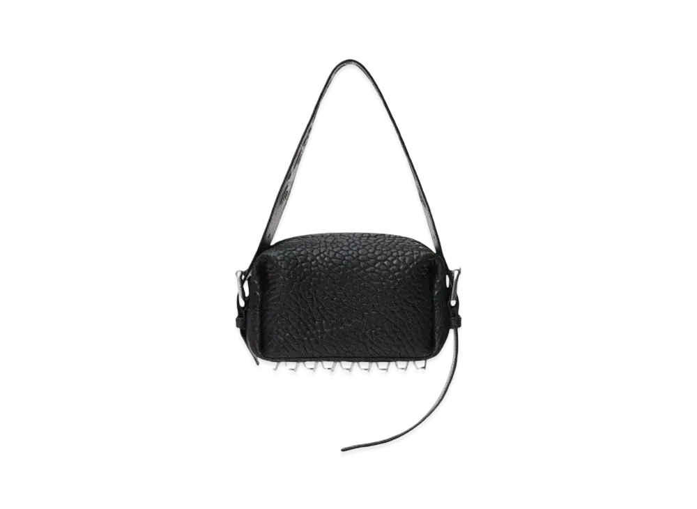 Alexander Wang Ricco Lambskin Leather Small Convertible Bag "Black"