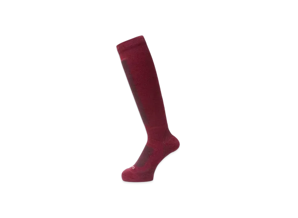 Goldwin Winter Support High Socks (C3 Fit / Unisex) "Maroon"