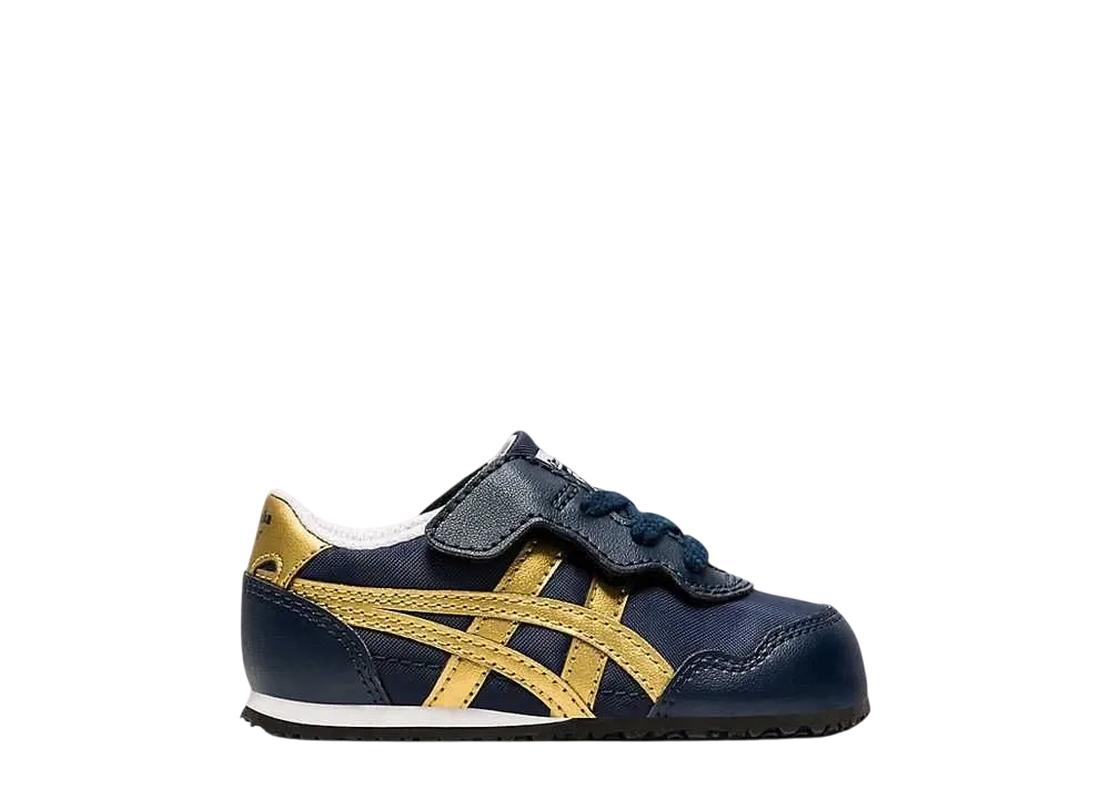オニツカタイガー TD セラーノ "ミッドナイト/ピュアゴールド" (キッズ)