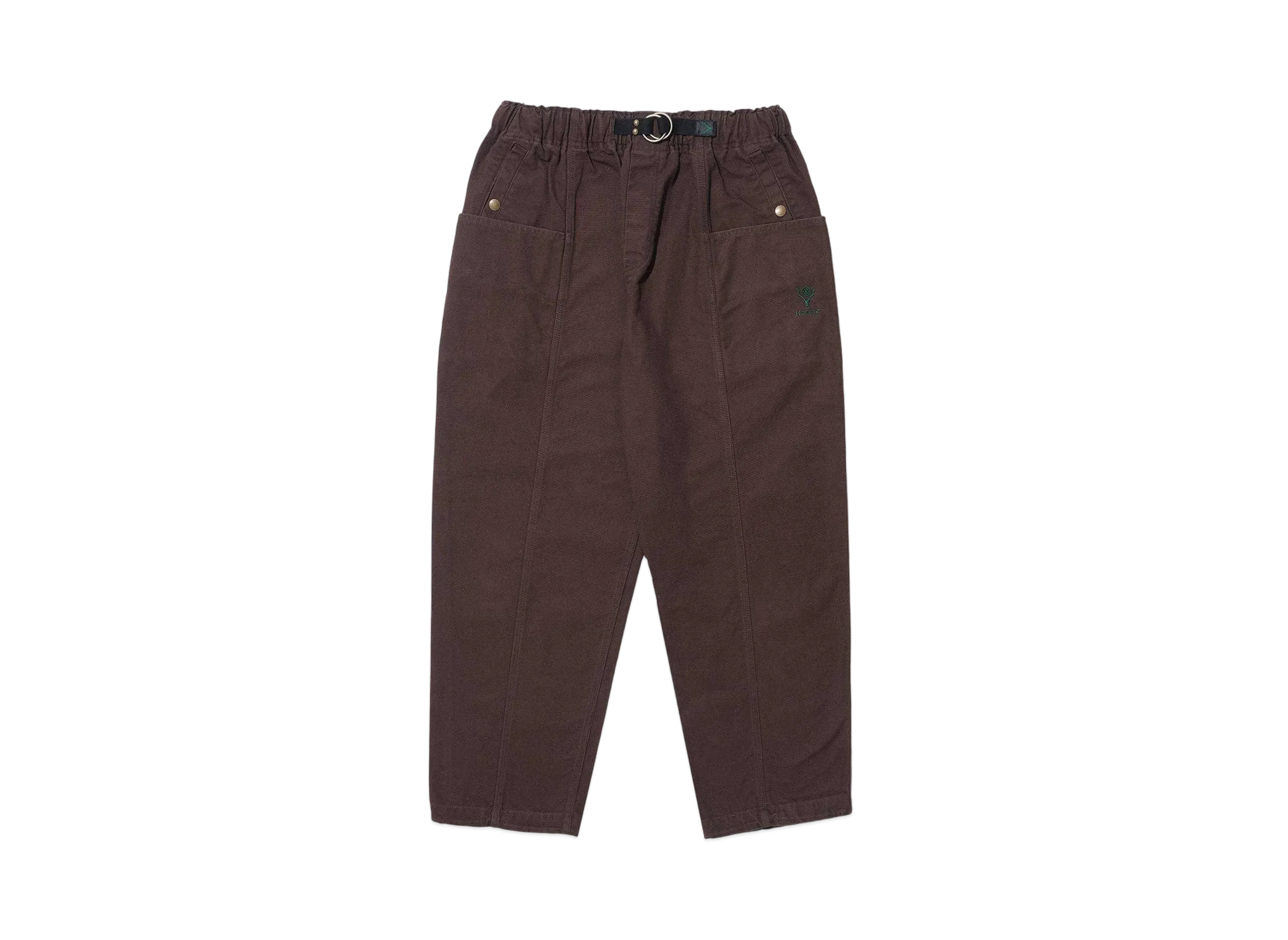 KEBOZ x South2 West8 Belted C.S. Pants "Brown"