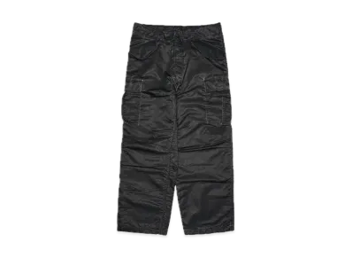 Supreme Washed Flight Satin Cargo Pant "Black"
