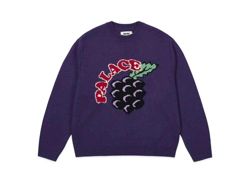 PALACE Grape Knit "Purple"