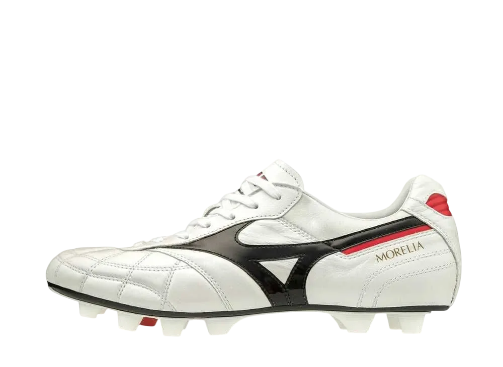 ミズノ モレリア2 ジャパン "スーパーホワイトパール/ブラック"