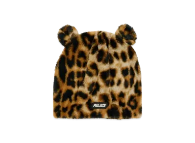 PALACE Furry Ears Nein Cuff Beanie "Leopard"