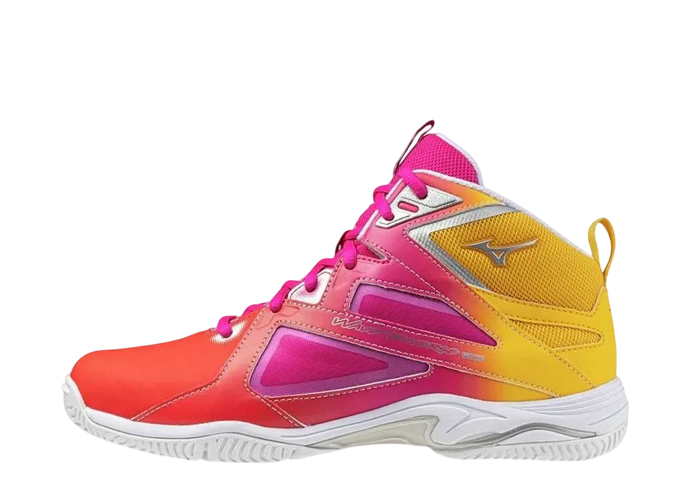 ミズノ ウエーブダイバース LG4 Ltd "レッド/シルバー/イエロー"