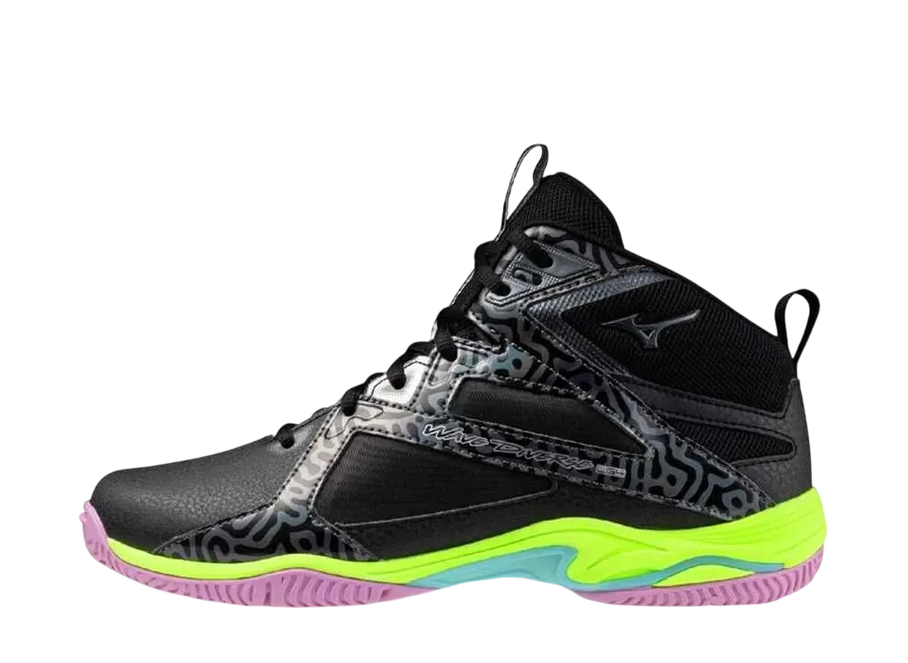 ミズノ ウエーブダイバース LG4 Ltd "ブラック/グレー/ネオライム"