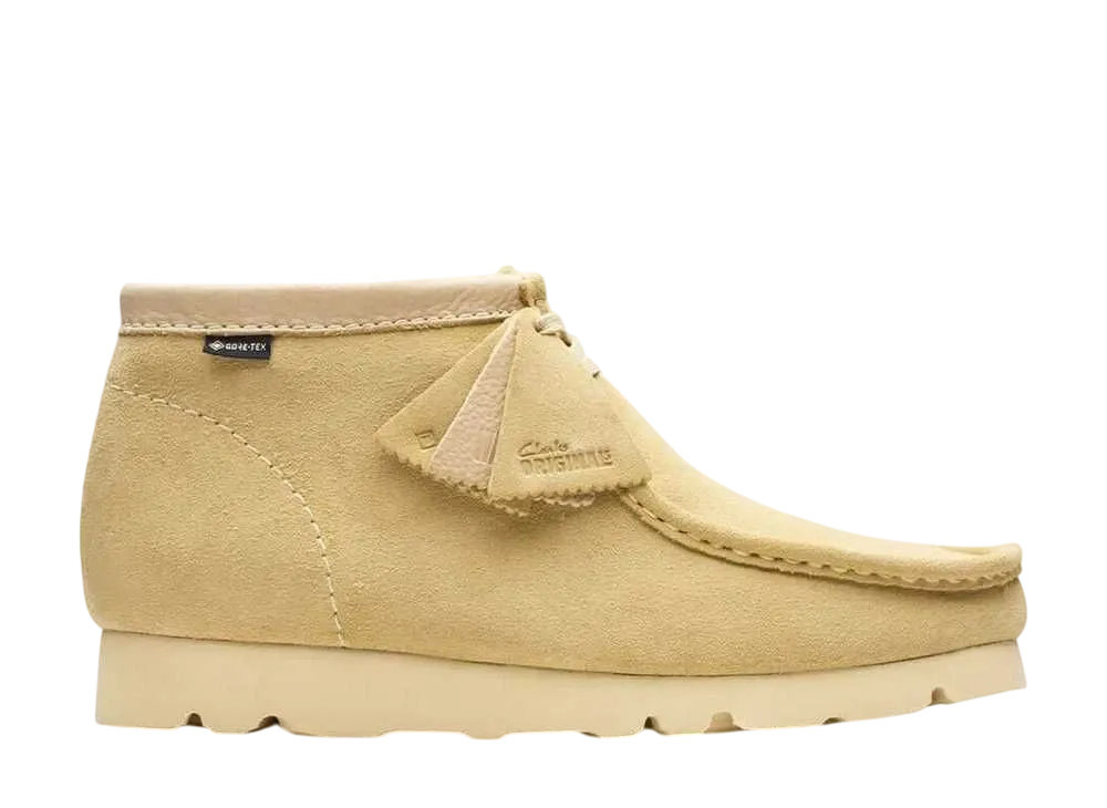 クラークス ワラビー ブーツ ゴアテックス "メープルスウェード"