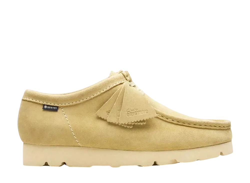 クラークス ワラビー ゴアテックス "メープルスウェード"