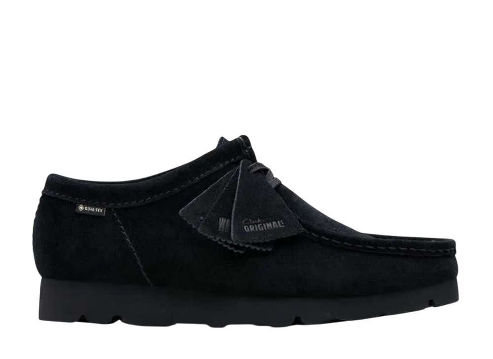 Clarks Wallabee GORE-TEX "Black Suede"