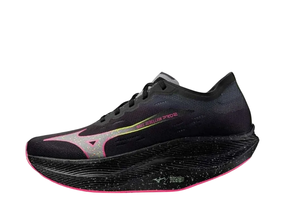 ミズノ ウエーブリベリオンプロ2 "ブラック/シルバー"