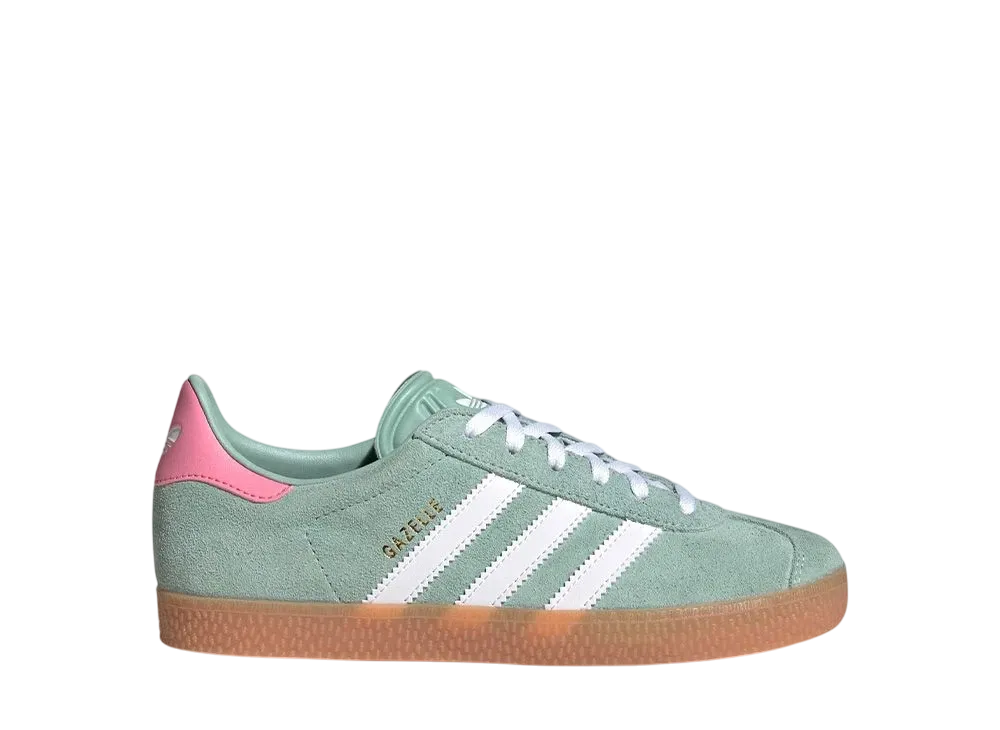 adidas GS Gazelle "Hazy Green/Cloud White/Bliss Pink"