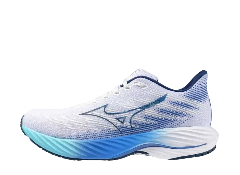 ミズノ ウエーブライダー28 "ホワイト/ネイビー/ブルー"