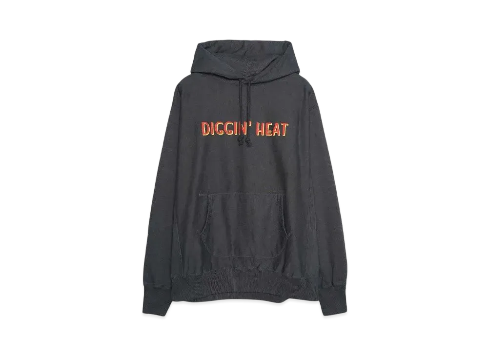RECOGNIZE DIGGIN' HEAT HOODIE "CHACOAL"