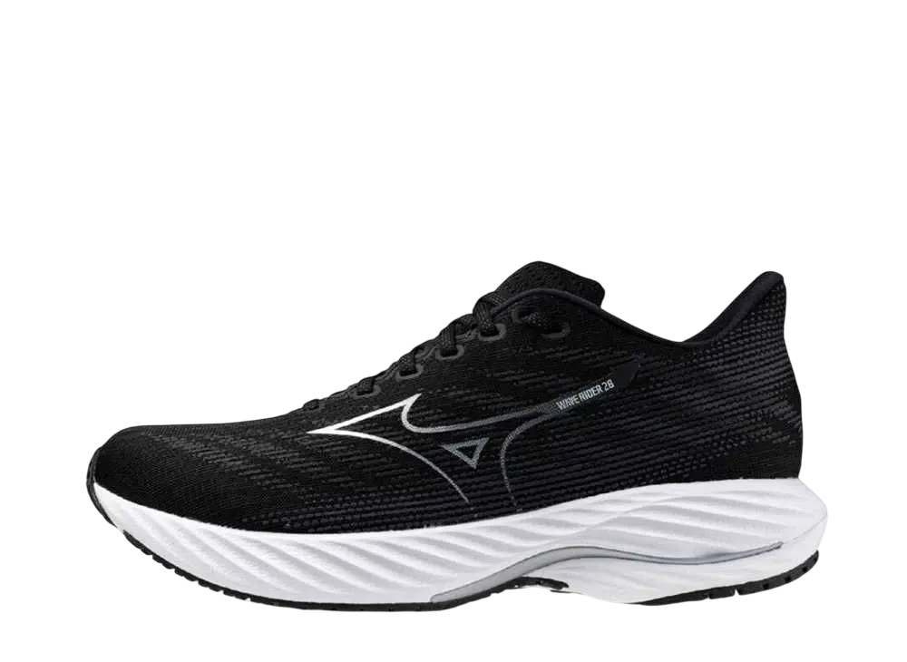 ミズノ ウエーブライダー28 "ブラック/シルバー/ホワイト"
