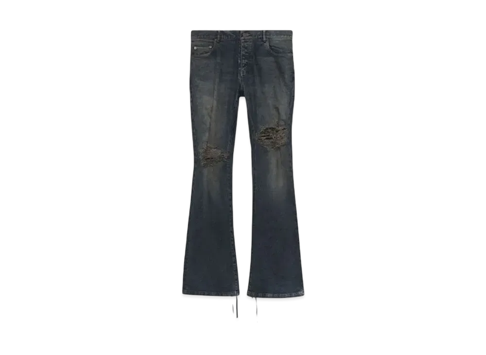 MLVINCE FLARE JEANS "DARK INDIGO"