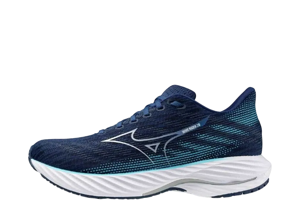 ミズノ ウエーブライダー28 "ネイビー/ホワイト/ブルー"