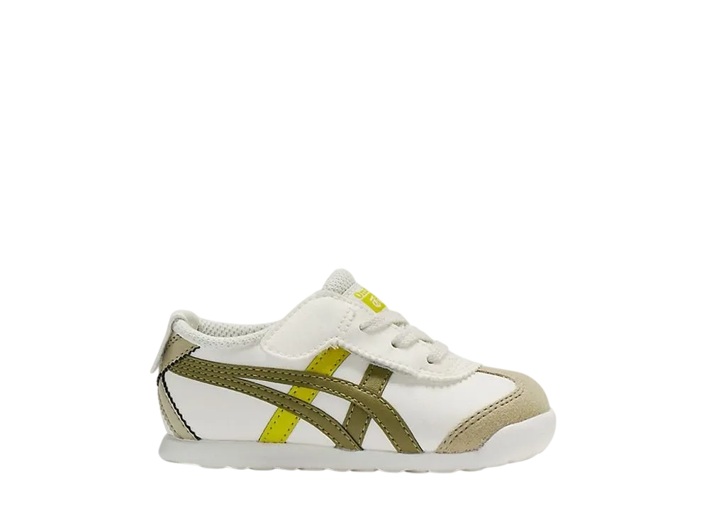 オニツカタイガー TD メキシコ66 "クリーム/ローバー" (キッズ)