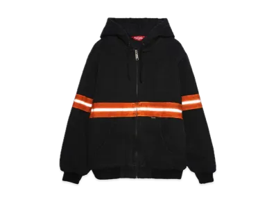 Supreme Reflective Stripe Hooded Work Jacket Supreme Reflective Stripe Hooded Work Jacket