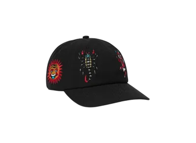 HUF Bledsoe 6 Panel Snapback Hat "Black"