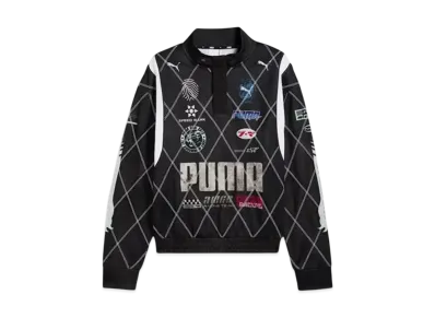 PUMA x A$AP ROCKY Unisex Distress Crew Sweat "Puma Black"