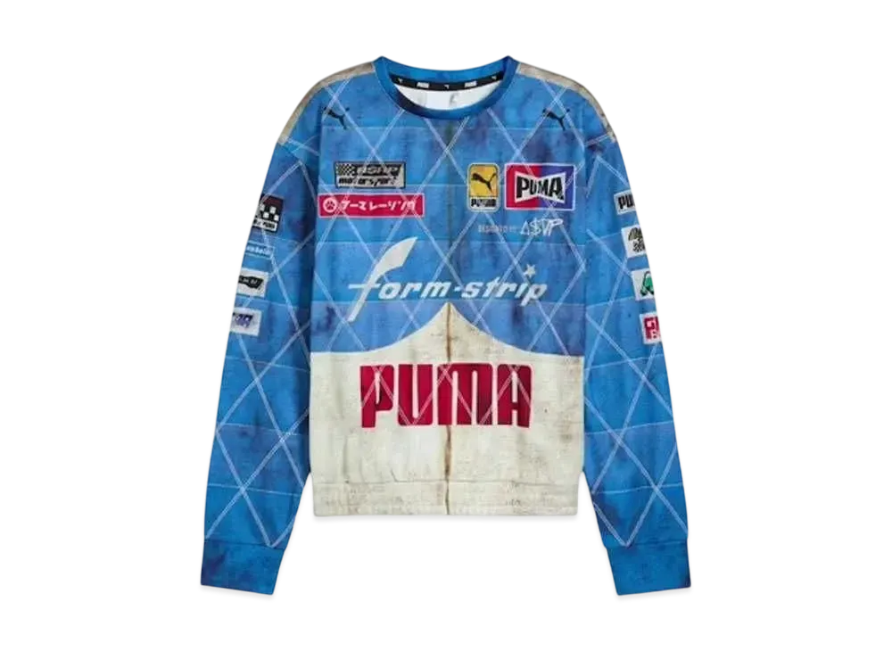 PUMA x A$AP ROCKY Men's Quilt Crew Sweat "Clyde Royal"