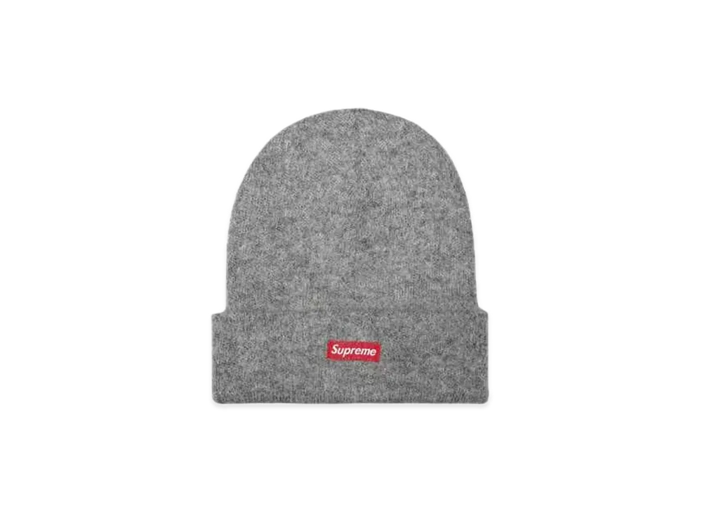 Supreme Mohair Beanie "Grey"