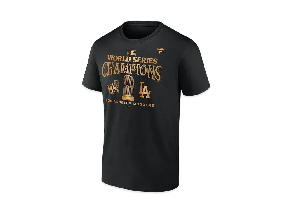 MLB Los Angeles Dodgers World Series 2024 Victory Commemoration Parade T-Shirt "Black"