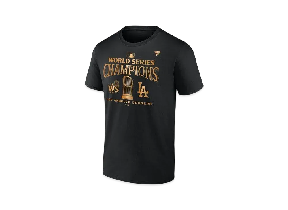 MLB Los Angeles Dodgers World Series 2024 Victory Commemoration Parade T-Shirt (Kids) "Black"