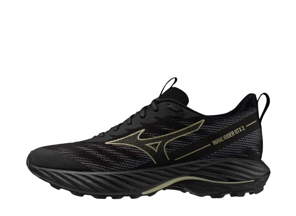 ミズノ ウェーブライダー ゴアテックス2 "ブラック/ゴールド"