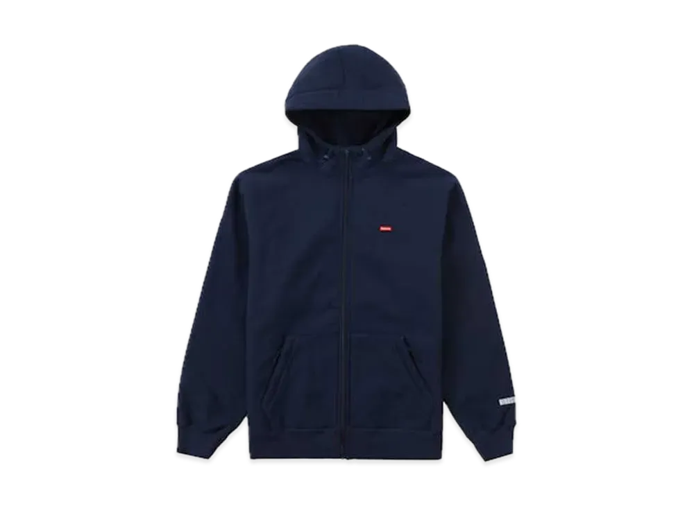 Supreme WINDSTOPPER Zip Up Hooded Sweatshirt "Navy" (21FW)
