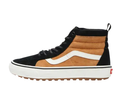 Vans Sk8-Hi Flame "Suede Black/White"