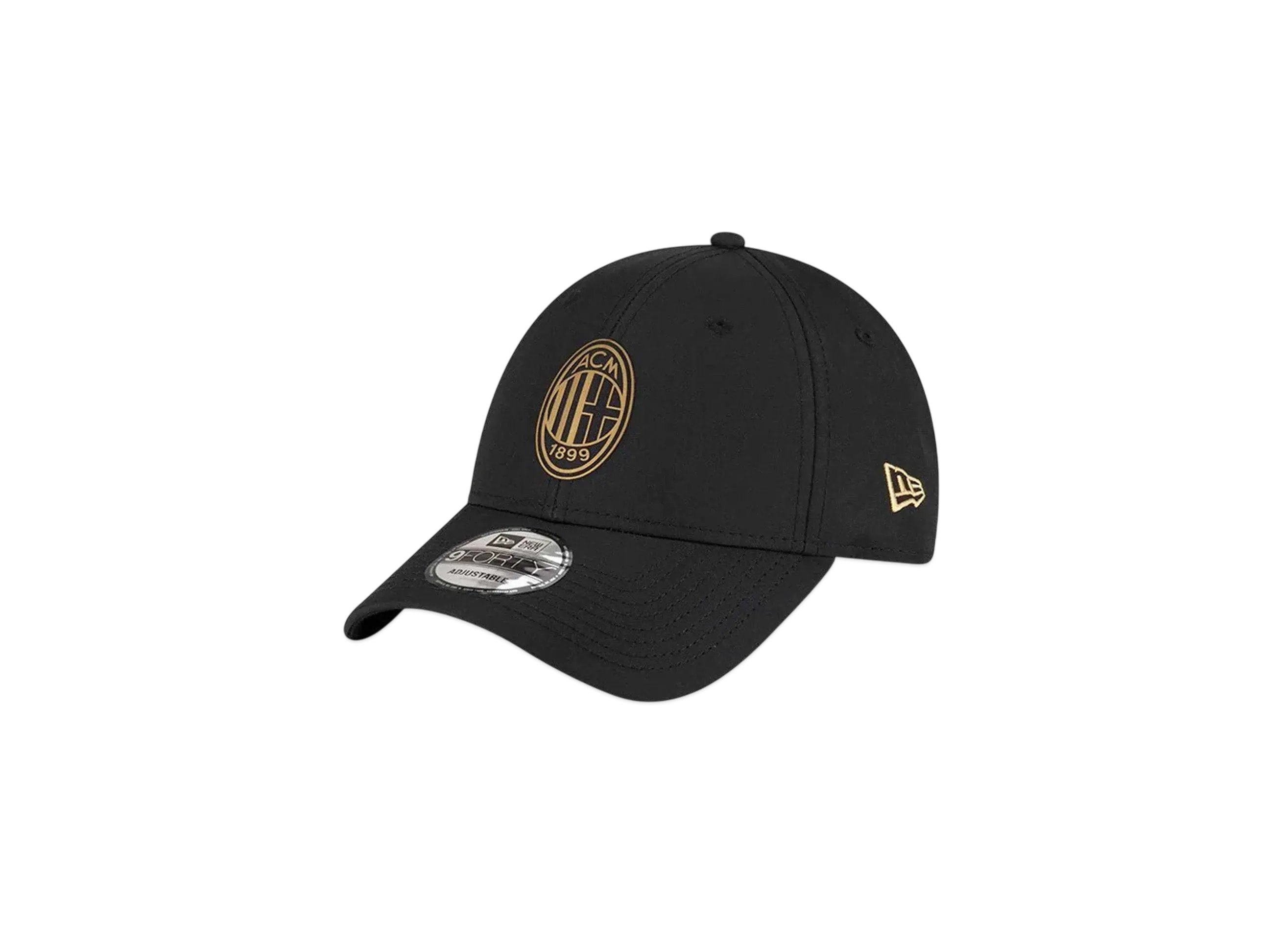 NEW ERA 9Forty Europa Football Team AC Milan "Black/Light Gold"