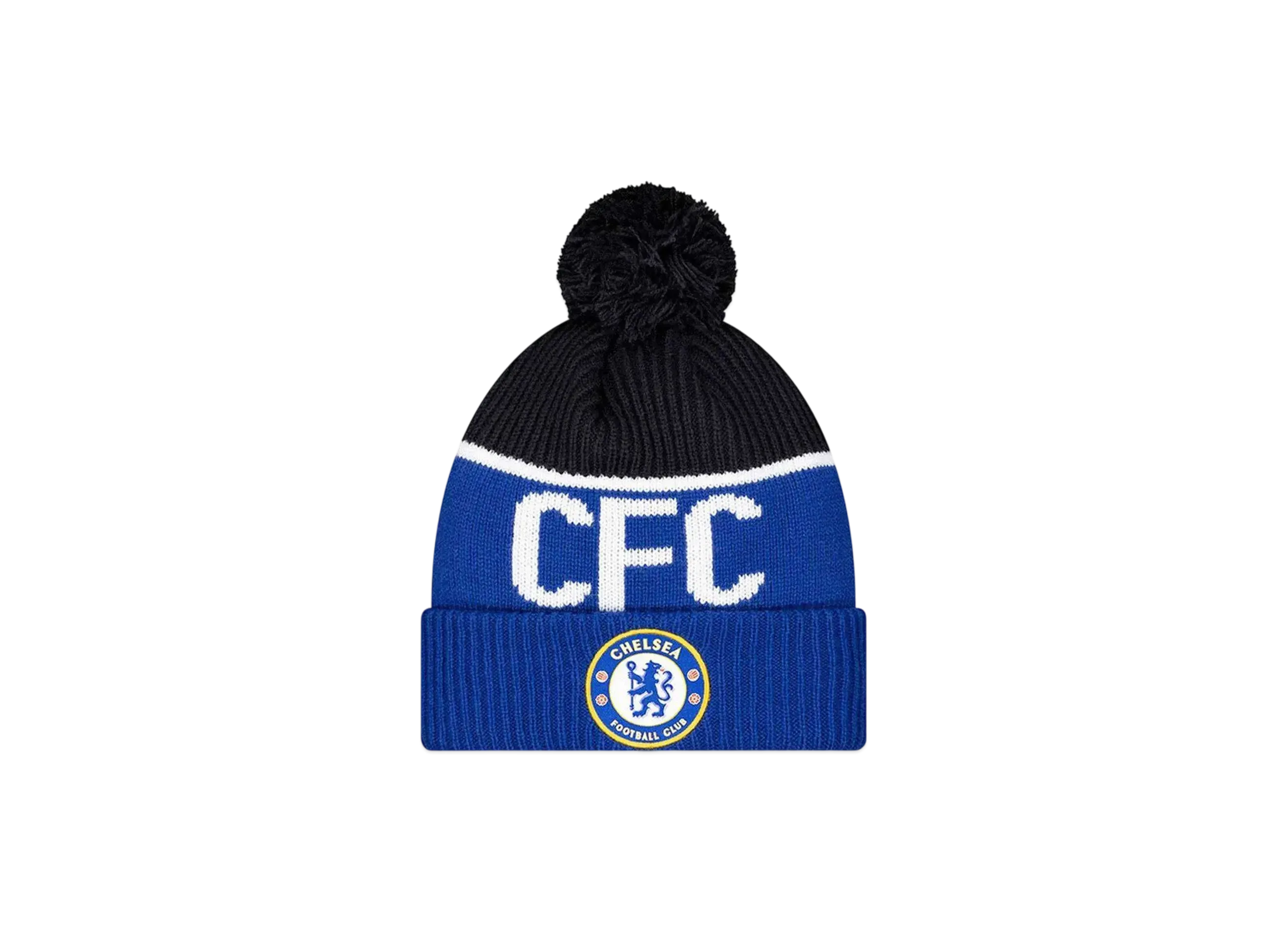 NEW ERA Pom Pom Knit Europe Football Team Chelsea FC "Blue"