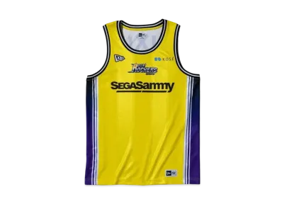 NEW ERA Basketball Game Shirt Sunrockers Shibuya 2024-25 Replica Uniform Home "Yellow"