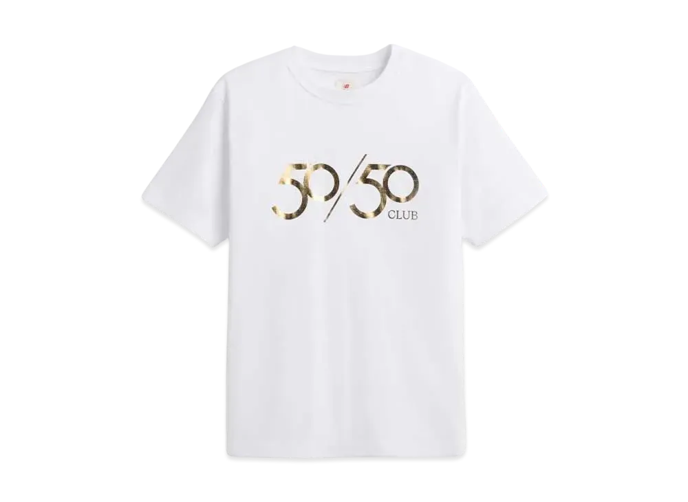 New Balance Shohei Ohtani 50/50 Short Sleeve T-Shirts "White"