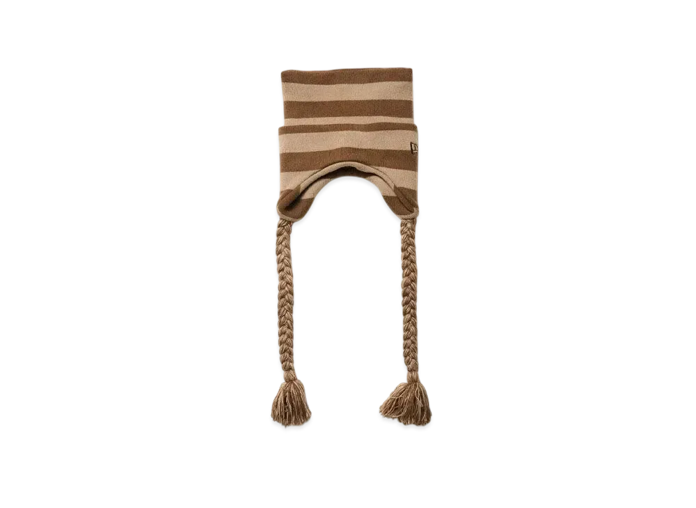 NEW ERA Square Knit Flap "Brown/Beige"