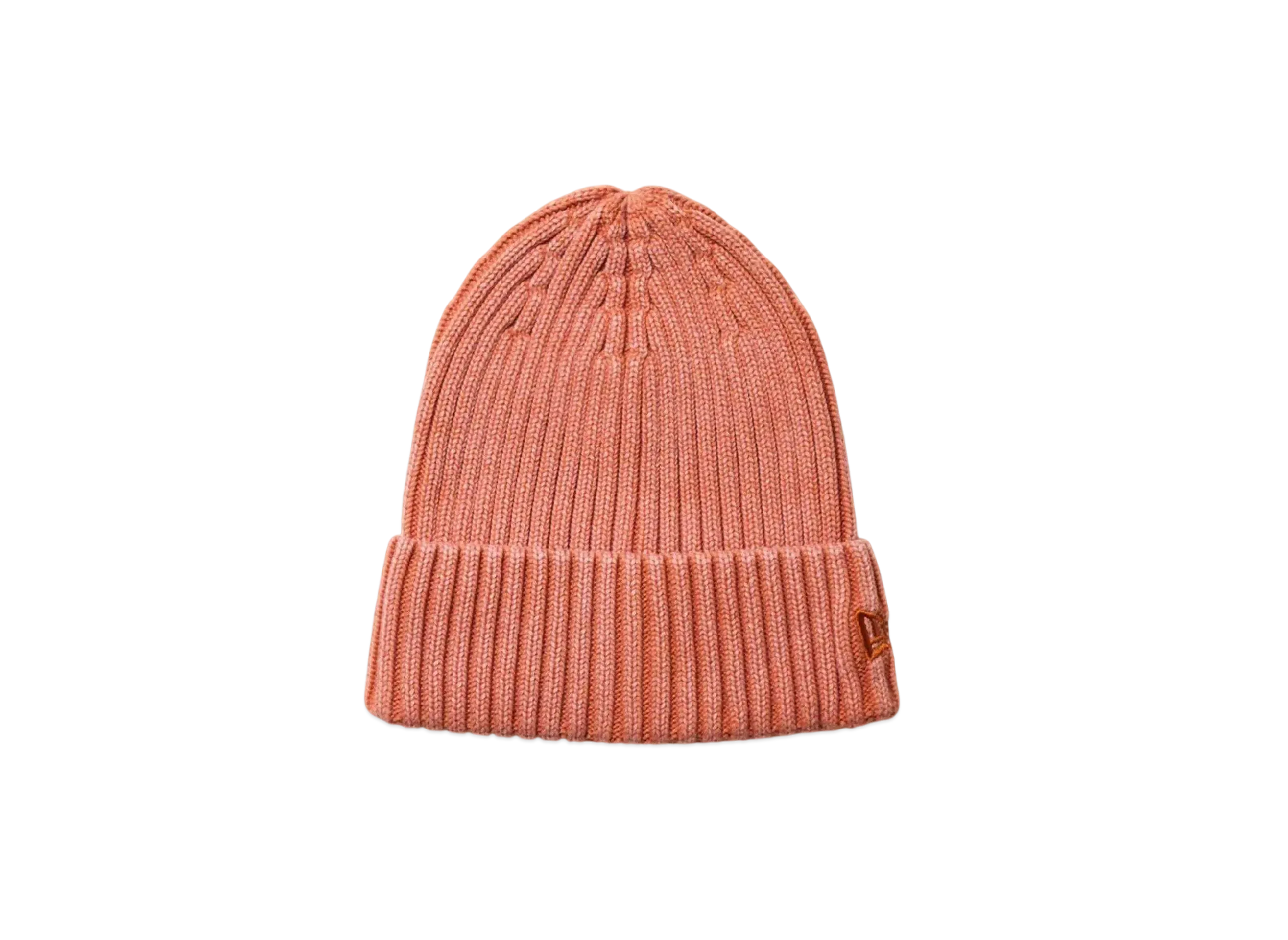NEW ERA Rib Cuff Knit Italian Wash "Dark Orange"