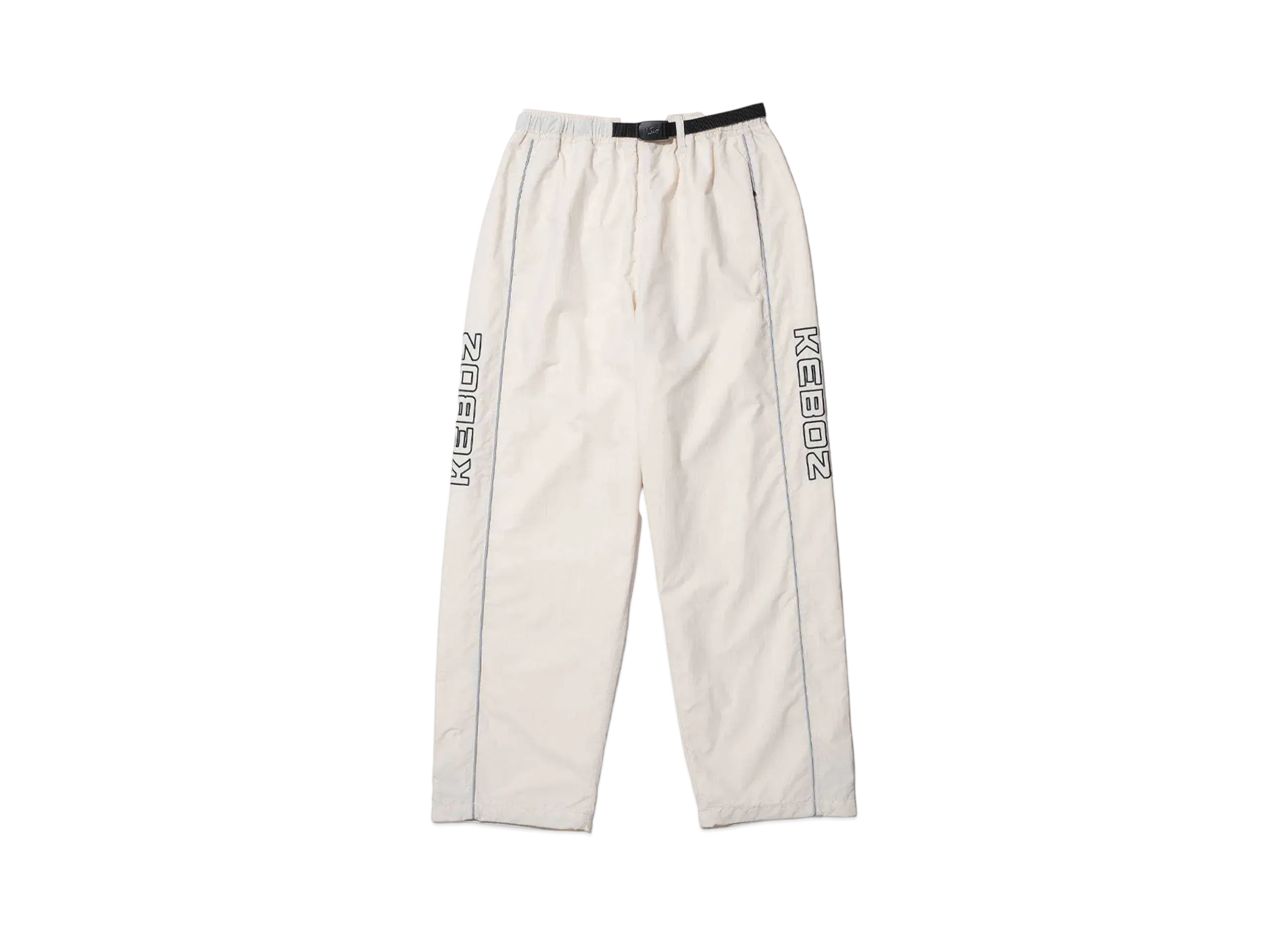 KEBOZ Supplex Nylon Kac Track Pants "Offwhite"