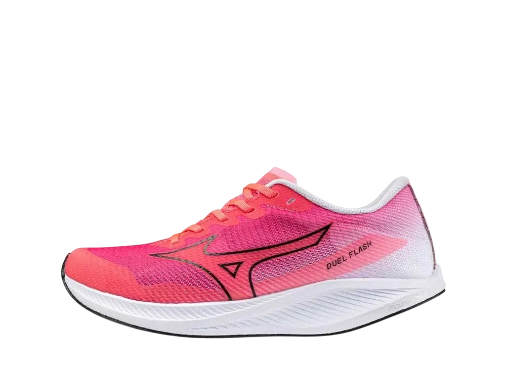 ミズノ ウィメンズ デュエルフラッシュ "ピンク/ブラック/ホワイト"