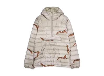 Supreme Micro Down Half Zip Hooded Pullover "Desert Camo" (24FW)