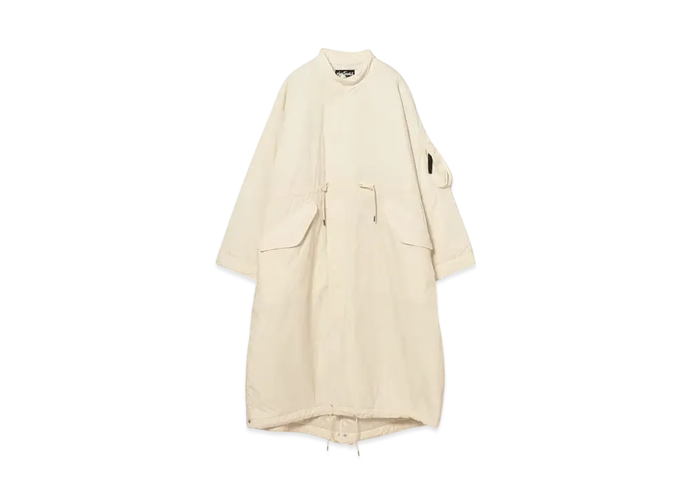 Ray BEAMS x WILD THINGS x 77circa Exclusive Length Adjustable M-48 Style Padded Coat "White"