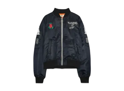 Flowers of Life Hand of Flower Jacket "BLACK"
