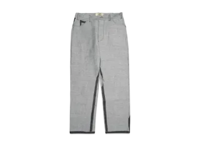 Flowers of Life Flowers reverse denim work pants "REVERSE"