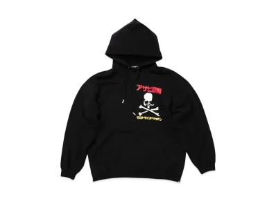 アサヒ芸能 x MASTERMIND /HOODIE "BLACK"