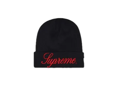 Supreme New Era Script Beanie "Navy"