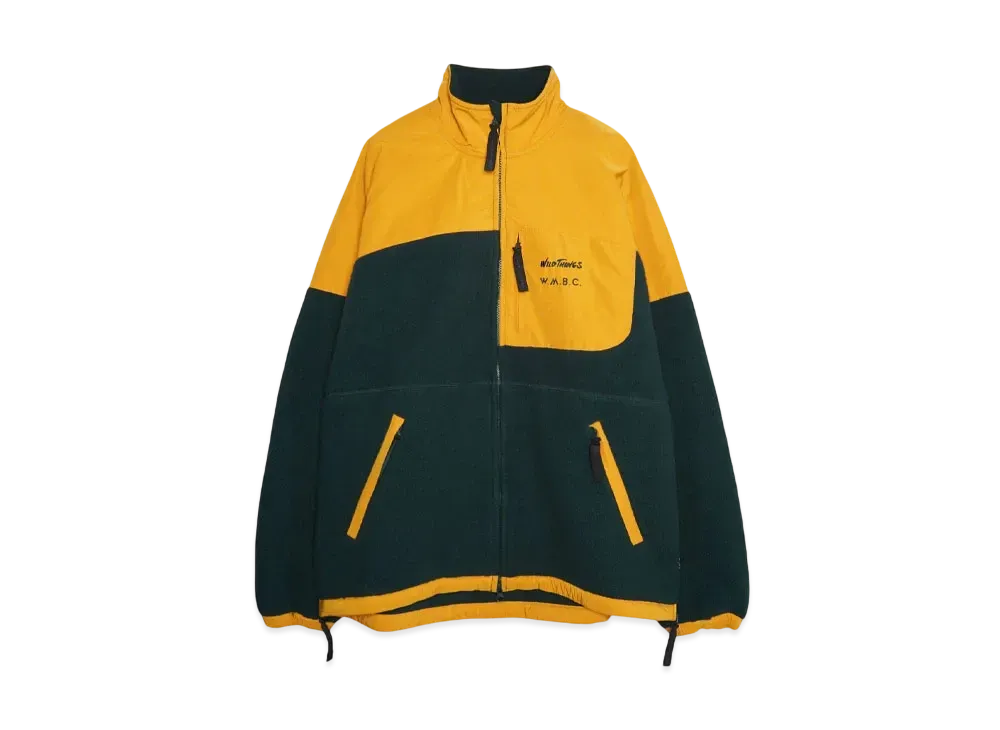 WILD THINGS x White Mountaineering FLEECE JACKET "GREEN"