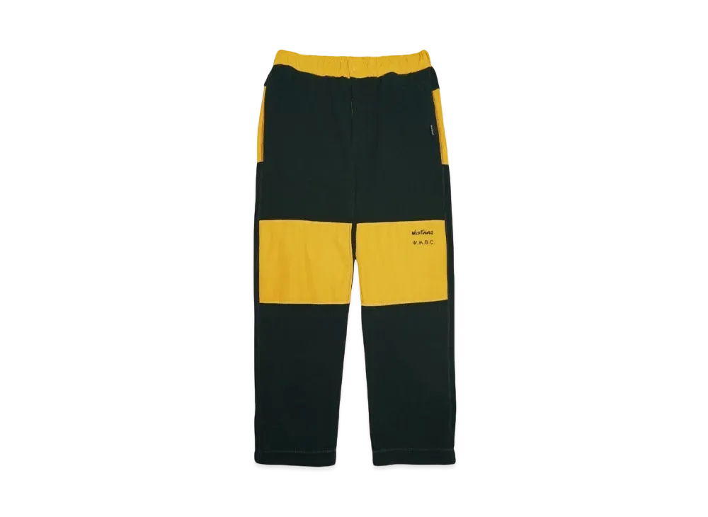 WILD THINGS x White Mountaineering FLEECE PANTS "GREEN"