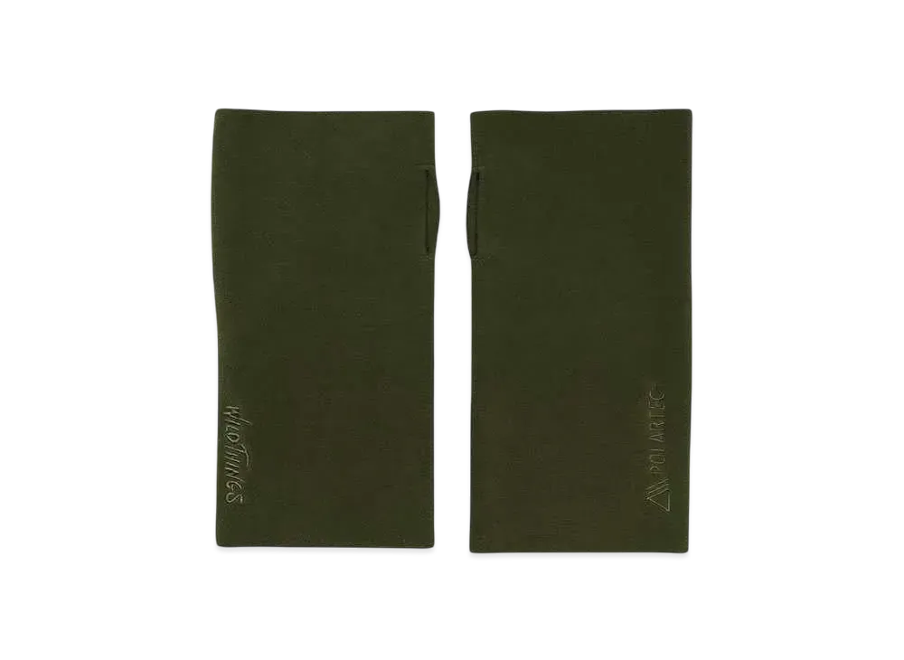 WILD THINGS POLARTEC FINGERLESS GLOVES "OLIVE DRAB"